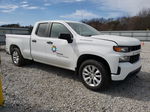 2019 Chevrolet Silverado C1500 Custom White vin: 1GCRWBEF7KZ205120