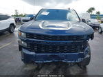 2019 Chevrolet Silverado 1500 Silverado Custom Dark Blue vin: 1GCRWBEH0KZ380732