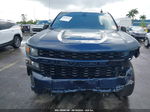 2019 Chevrolet Silverado 1500 Silverado Custom Dark Blue vin: 1GCRWBEH0KZ380732