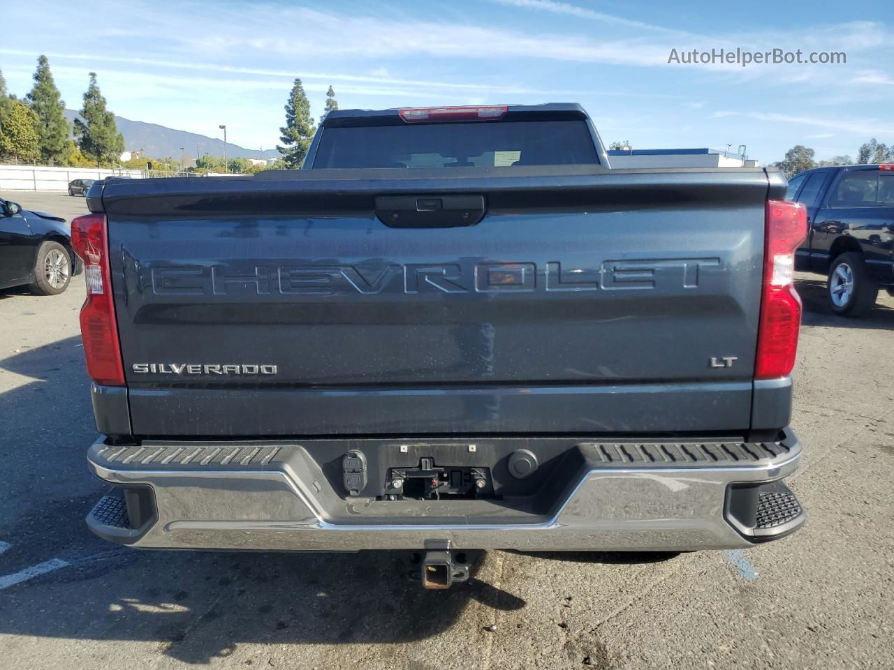 2019 Chevrolet Silverado C1500 Lt Blue vin: 1GCRWCED8KZ269719