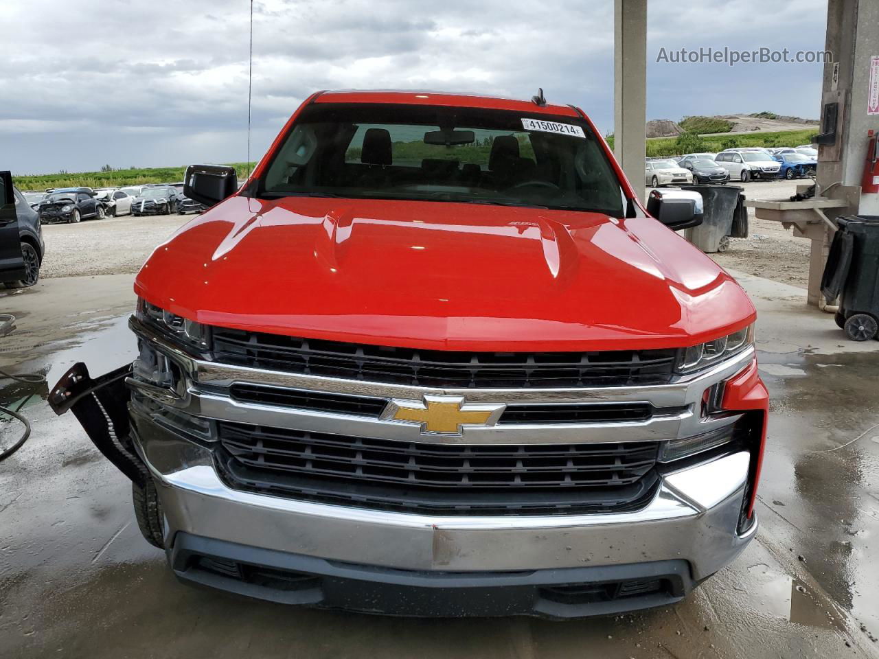 2019 Chevrolet Silverado C1500 Lt Red vin: 1GCRWCEDXKZ286263