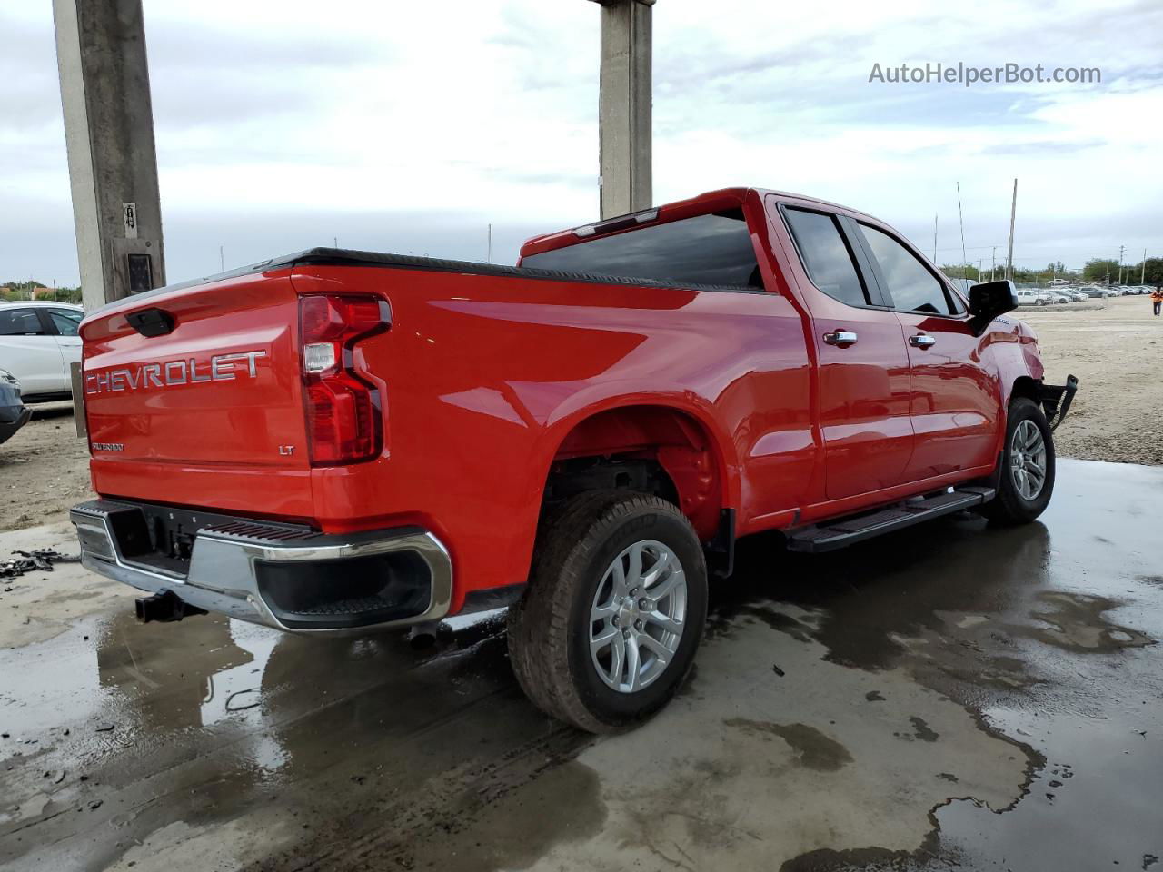 2019 Chevrolet Silverado C1500 Lt Красный vin: 1GCRWCEDXKZ286263