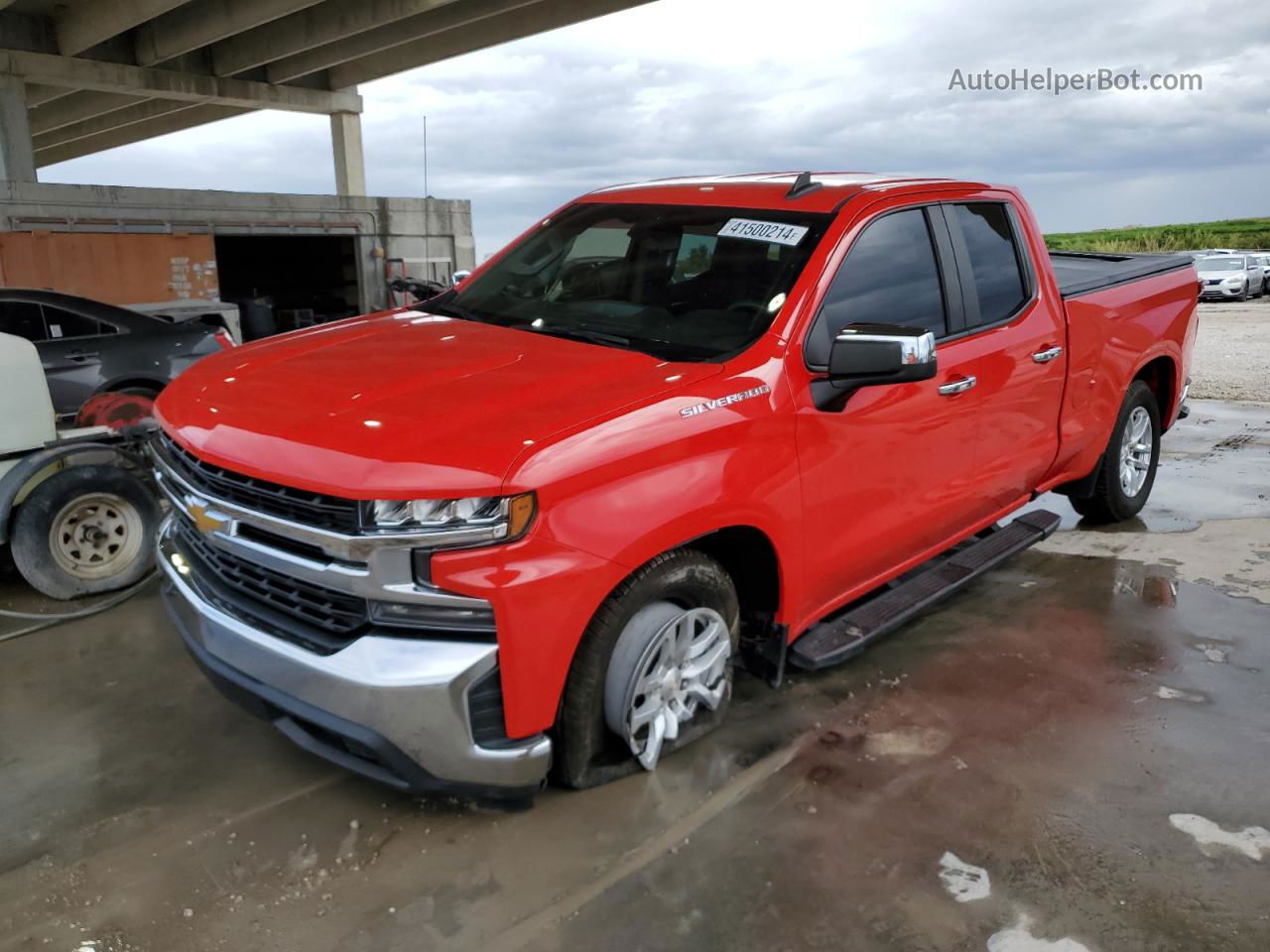 2019 Chevrolet Silverado C1500 Lt Red vin: 1GCRWCEDXKZ286263