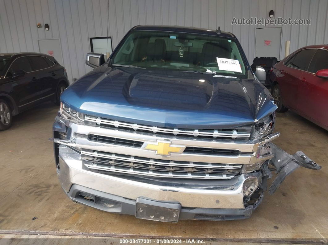 2019 Chevrolet Silverado 1500 Lt Blue vin: 1GCRWCEK2KZ340279