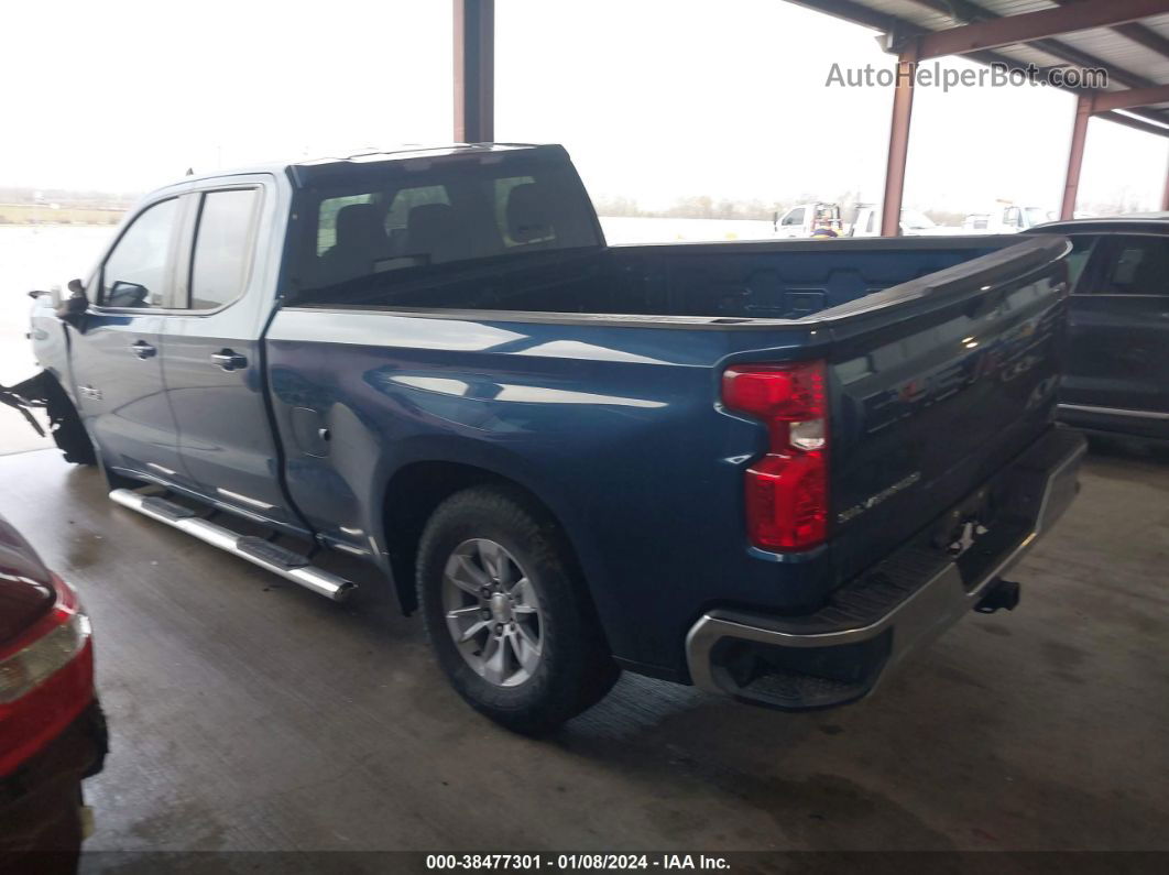 2019 Chevrolet Silverado 1500 Lt Синий vin: 1GCRWCEK2KZ340279