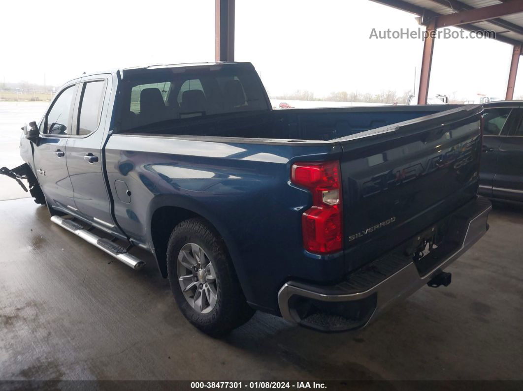 2019 Chevrolet Silverado 1500 Lt Синий vin: 1GCRWCEK2KZ340279