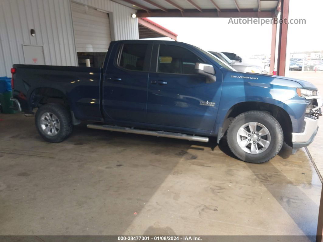 2019 Chevrolet Silverado 1500 Lt Blue vin: 1GCRWCEK2KZ340279