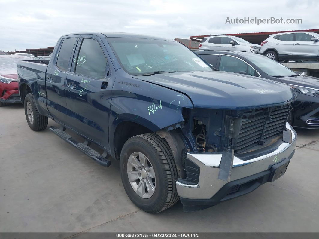 2019 Chevrolet Silverado 1500 Lt Blue vin: 1GCRWCEK8KZ196219