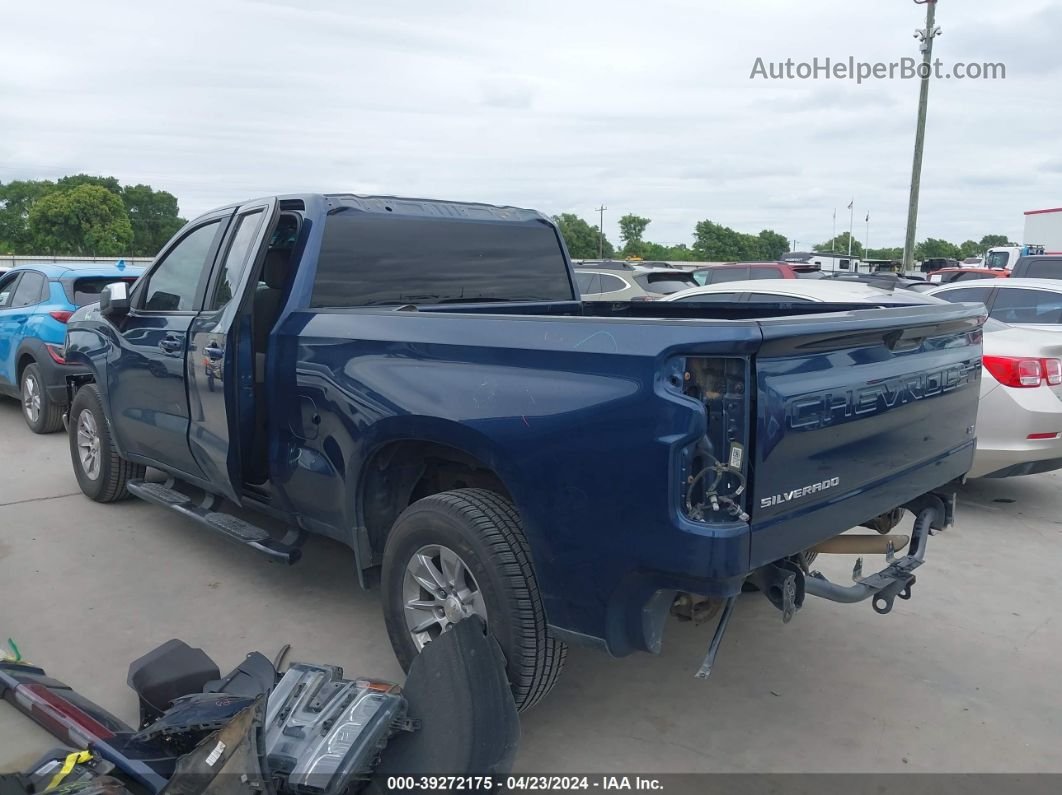 2019 Chevrolet Silverado 1500 Lt Blue vin: 1GCRWCEK8KZ196219