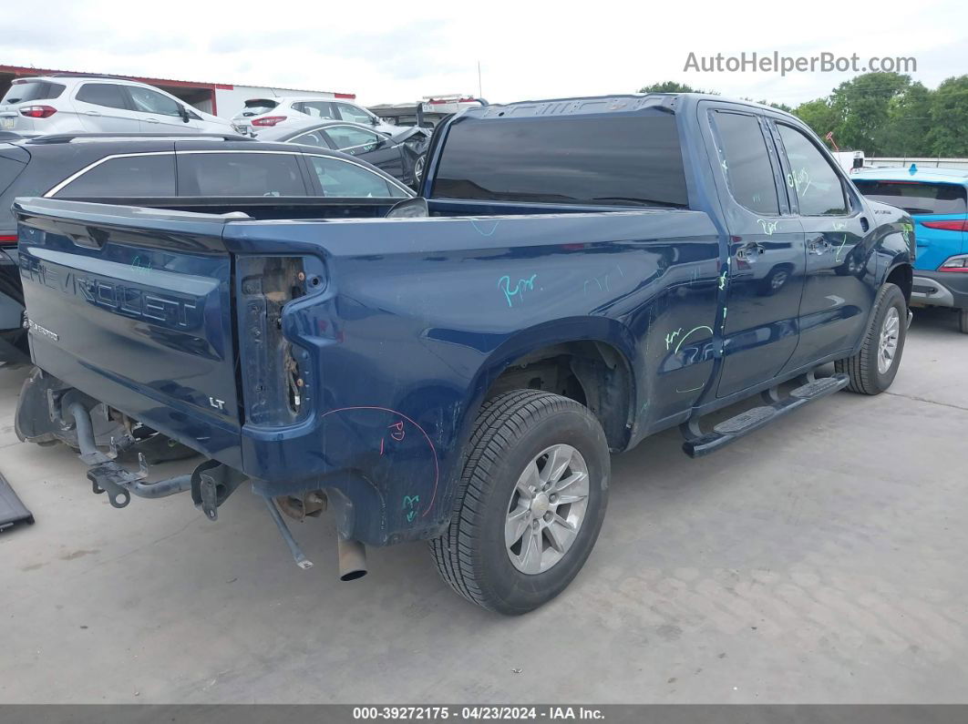 2019 Chevrolet Silverado 1500 Lt Синий vin: 1GCRWCEK8KZ196219