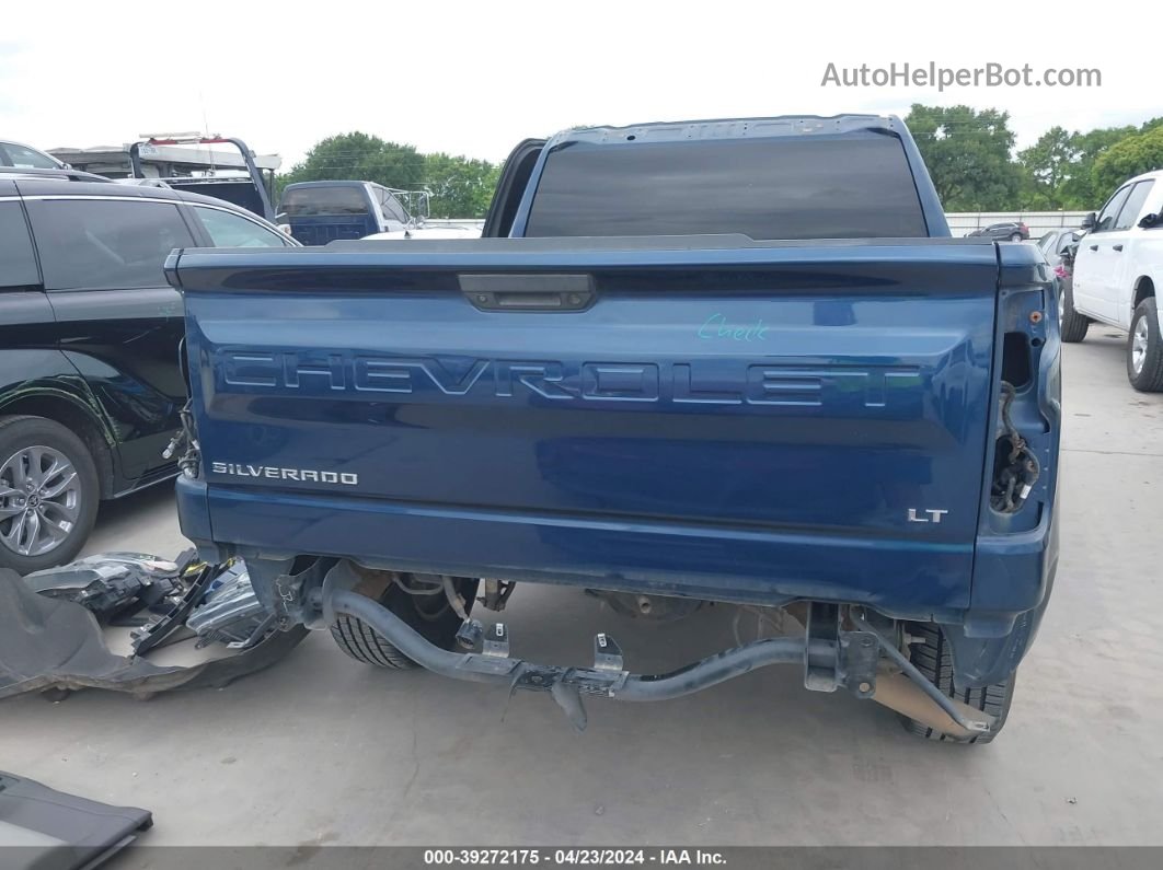 2019 Chevrolet Silverado 1500 Lt Blue vin: 1GCRWCEK8KZ196219