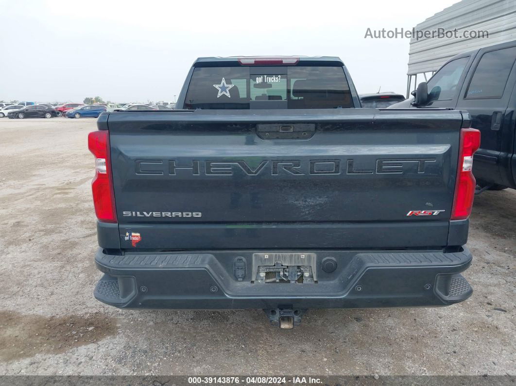 2019 Chevrolet Silverado 1500 Rst Blue vin: 1GCRWDED8KZ353657