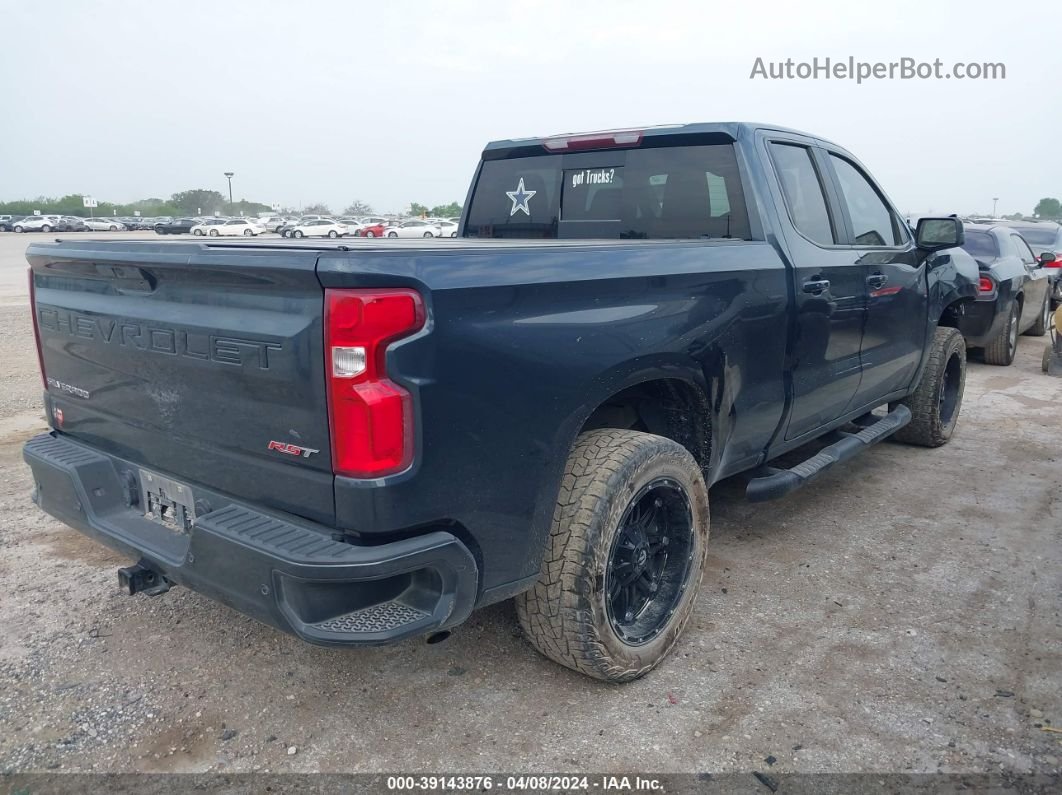 2019 Chevrolet Silverado 1500 Rst Blue vin: 1GCRWDED8KZ353657