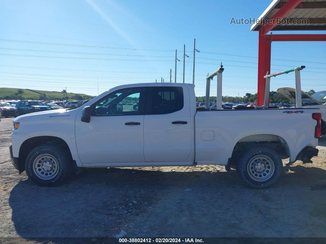 2019 Chevrolet Silverado 1500 Work Truck White vin: 1GCRYAEH5KZ283997