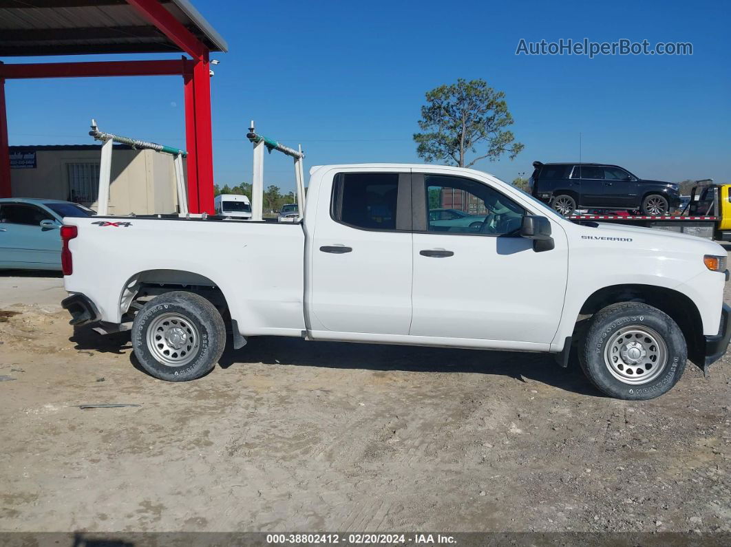 2019 Chevrolet Silverado 1500 Work Truck White vin: 1GCRYAEH5KZ283997