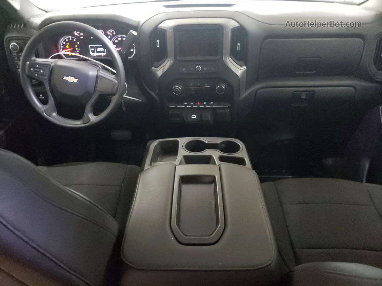 2019 Chevrolet Silverado K1500 White vin: 1GCRYAEH7KZ329653