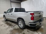 2019 Chevrolet Silverado K1500 Custom Silver vin: 1GCRYBEH5KZ388495