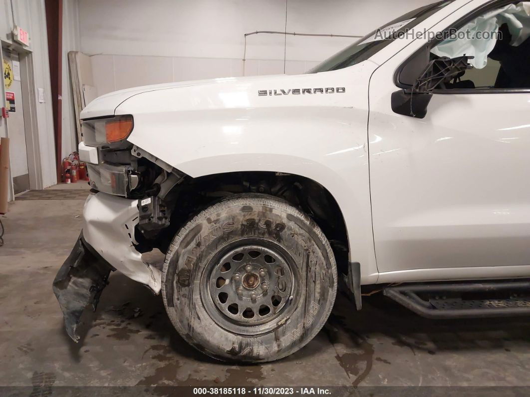 2019 Chevrolet Silverado 1500 Silverado Custom White vin: 1GCRYBEH6KZ277230