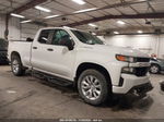 2019 Chevrolet Silverado 1500 Silverado Custom White vin: 1GCRYBEH6KZ277230