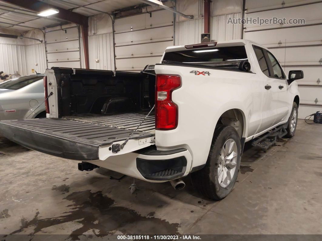 2019 Chevrolet Silverado 1500 Silverado Custom White vin: 1GCRYBEH6KZ277230