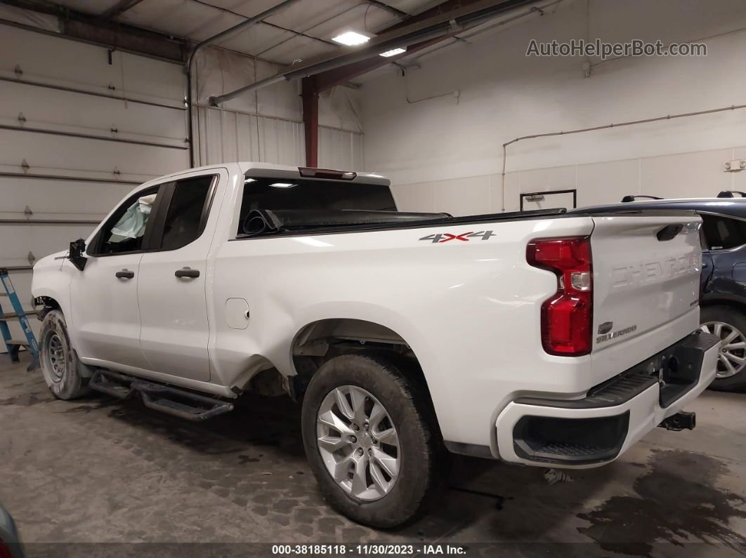 2019 Chevrolet Silverado 1500 Silverado Custom White vin: 1GCRYBEH6KZ277230