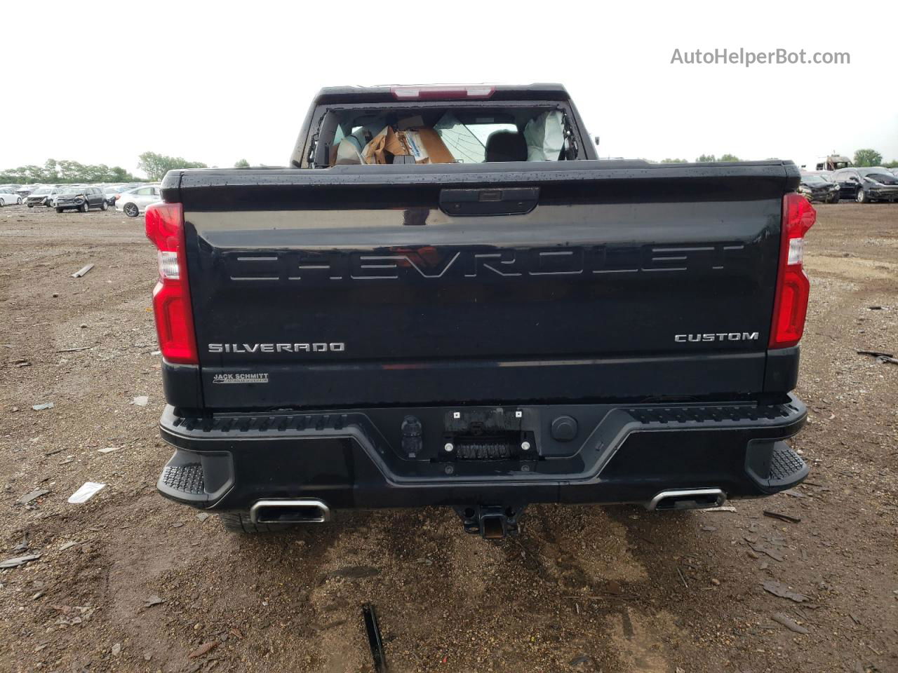 2019 Chevrolet Silverado K1500 Trail Boss Custom Black vin: 1GCRYCEF0KZ347535