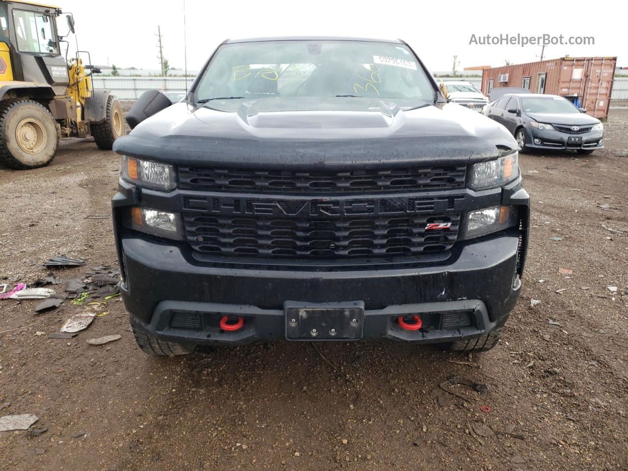 2019 Chevrolet Silverado K1500 Trail Boss Custom Black vin: 1GCRYCEF0KZ347535