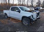 2019 Chevrolet Silverado 1500 Lt White vin: 1GCRYDED0KZ404658