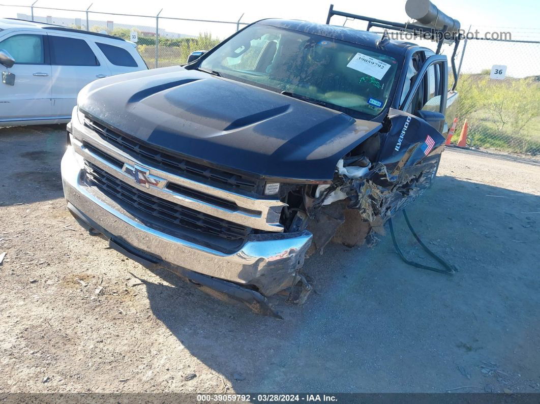 2019 Chevrolet Silverado 1500 Lt Black vin: 1GCRYDED2KZ337528