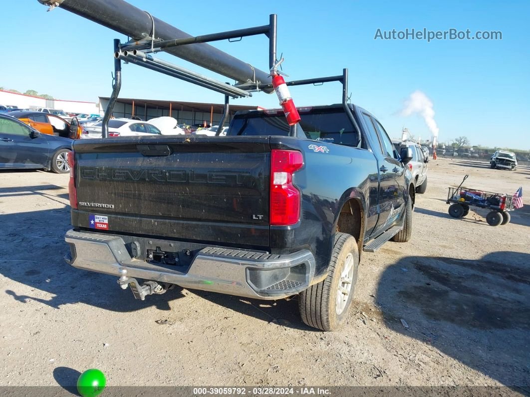 2019 Chevrolet Silverado 1500 Lt Black vin: 1GCRYDED2KZ337528