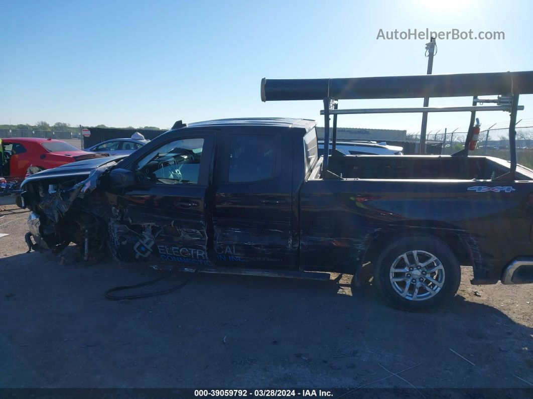 2019 Chevrolet Silverado 1500 Lt Black vin: 1GCRYDED2KZ337528