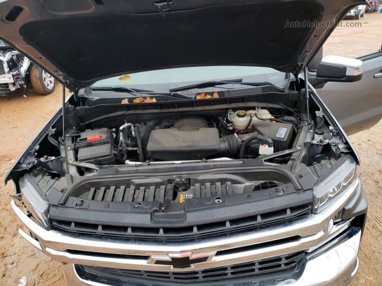 2019 Chevrolet Silverado K1500 Lt Gray vin: 1GCRYDED6KZ214850