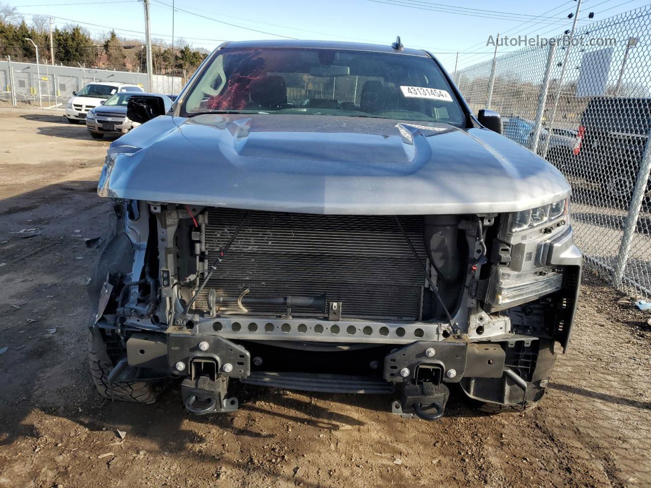 2019 Chevrolet Silverado K1500 Lt Gray vin: 1GCRYDED6KZ283098