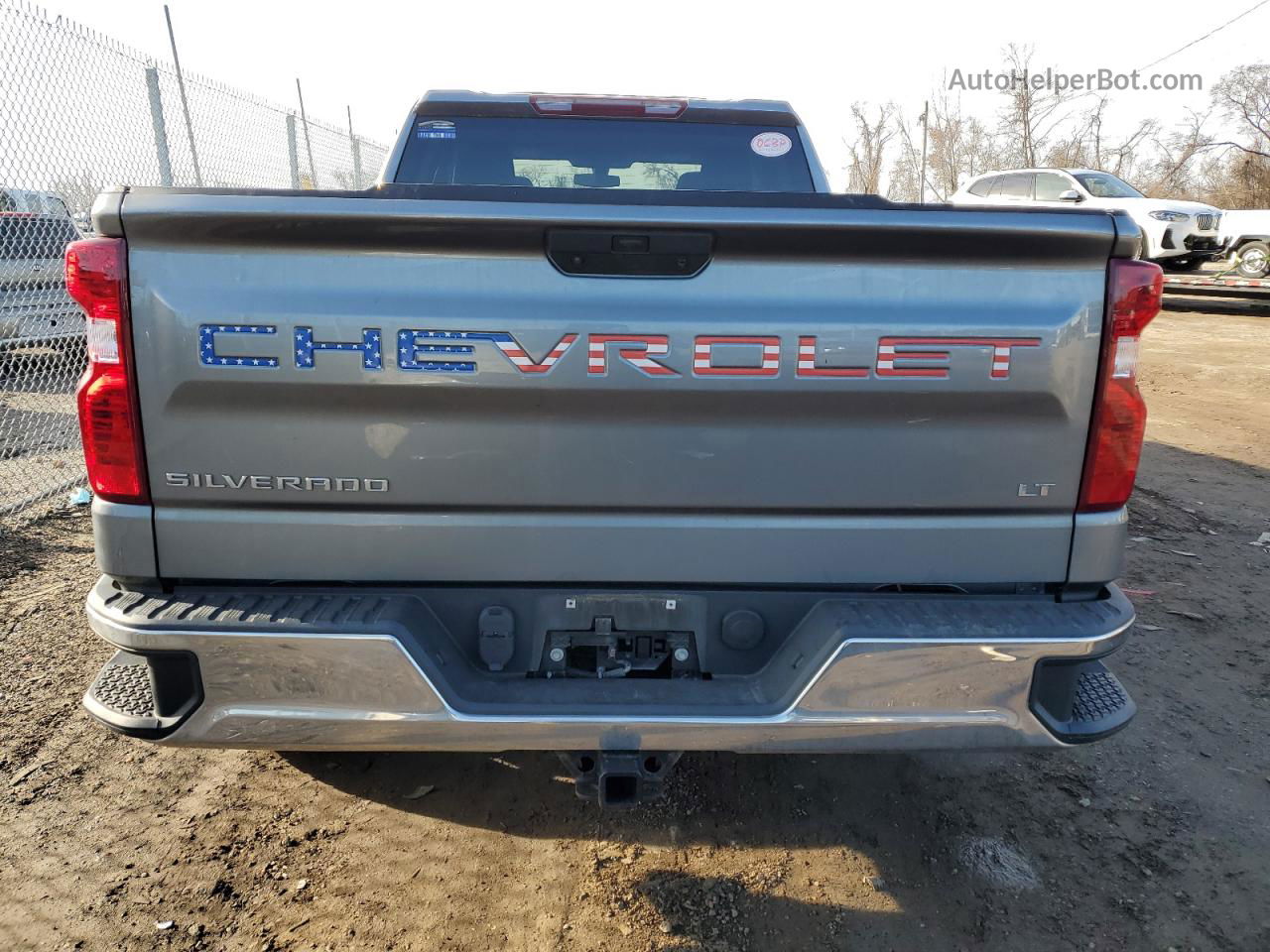 2019 Chevrolet Silverado K1500 Lt Gray vin: 1GCRYDED6KZ283098