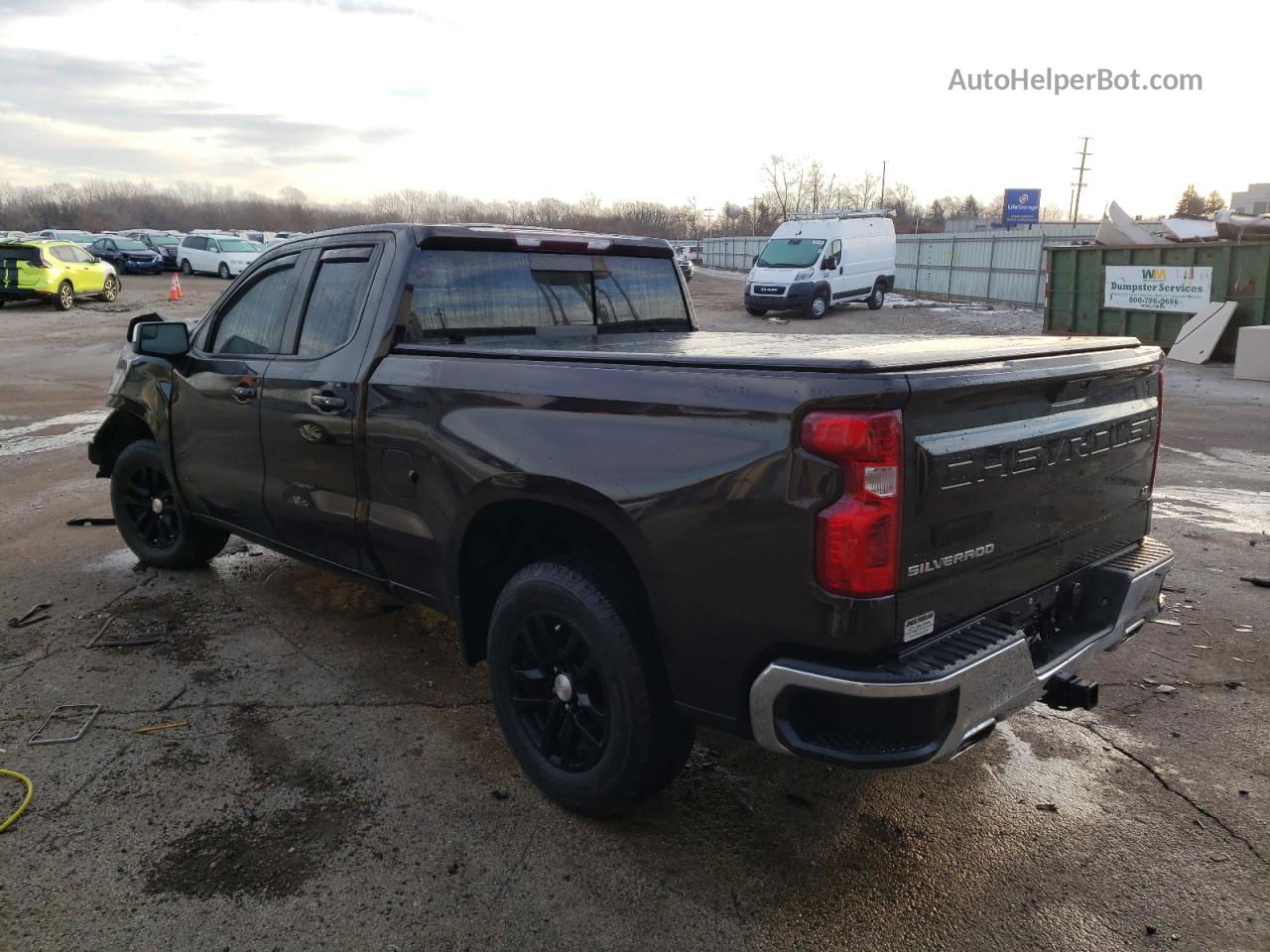 2019 Chevrolet Silverado K1500 Lt Коричневый vin: 1GCRYDED8KZ247848