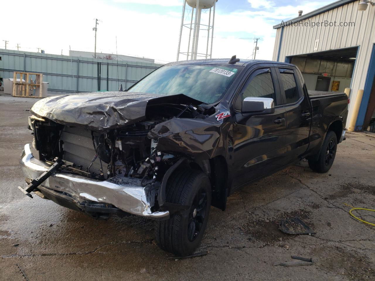 2019 Chevrolet Silverado K1500 Lt Brown vin: 1GCRYDED8KZ247848