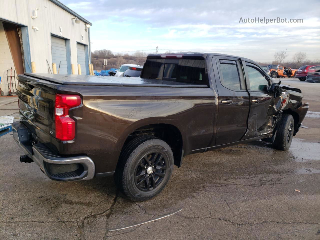 2019 Chevrolet Silverado K1500 Lt Коричневый vin: 1GCRYDED8KZ247848