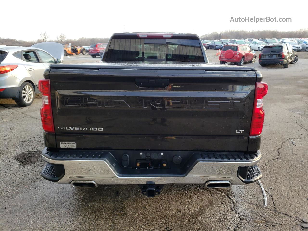 2019 Chevrolet Silverado K1500 Lt Brown vin: 1GCRYDED8KZ247848