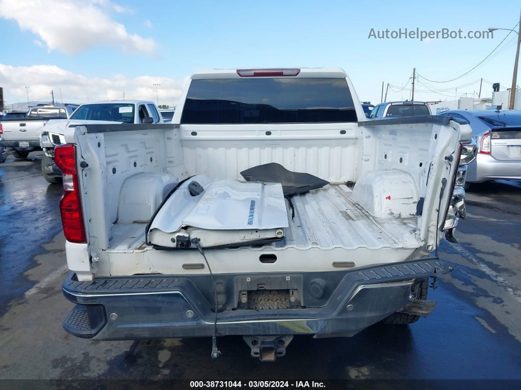 2019 Chevrolet Silverado 1500 Lt White vin: 1GCRYDED8KZ350347