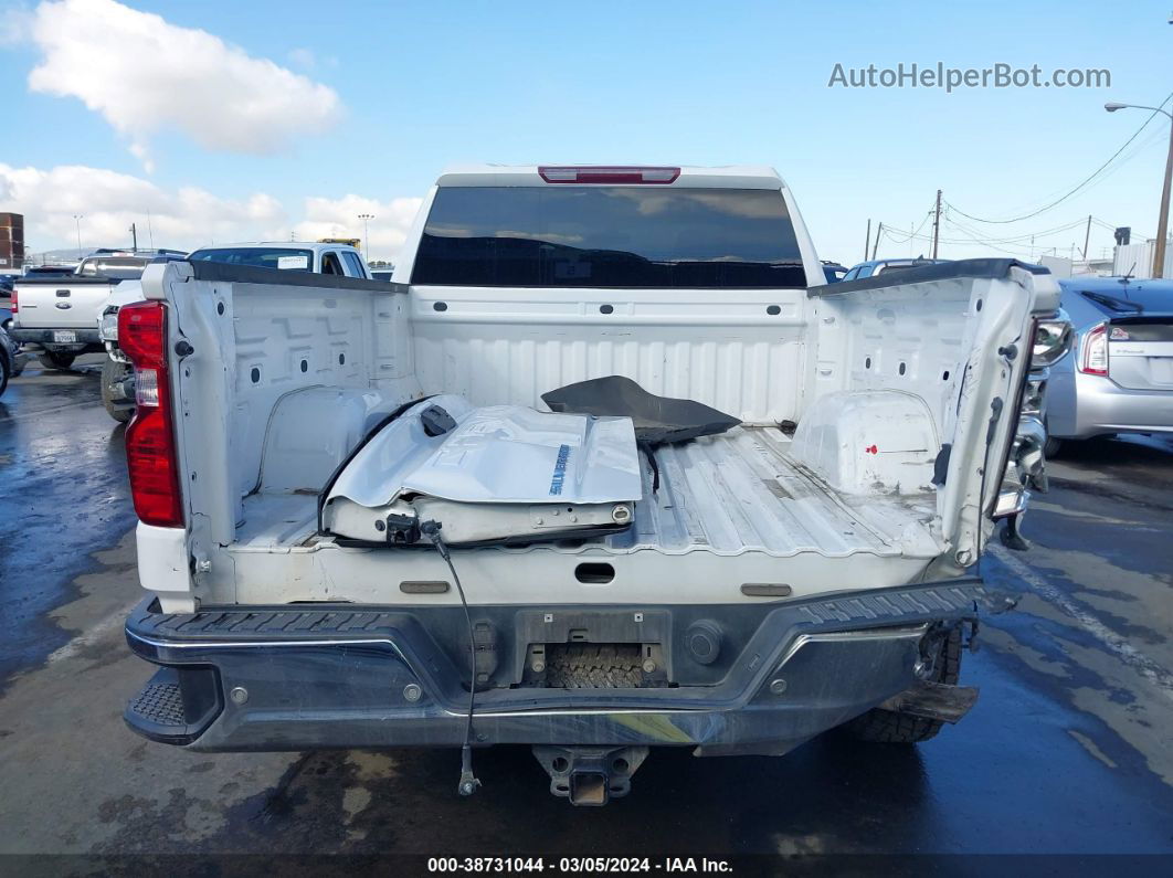 2019 Chevrolet Silverado 1500 Lt White vin: 1GCRYDED8KZ350347