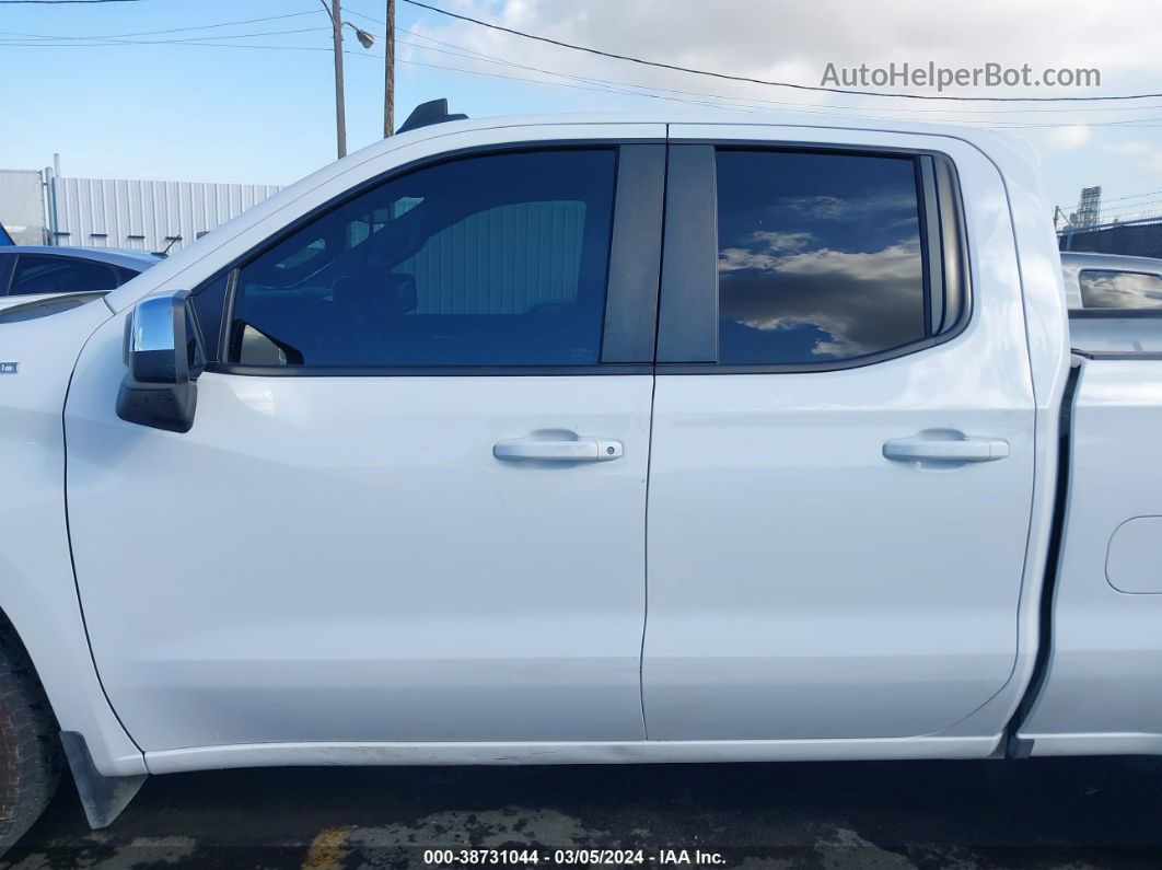 2019 Chevrolet Silverado 1500 Lt White vin: 1GCRYDED8KZ350347