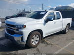 2019 Chevrolet Silverado 1500 Lt White vin: 1GCRYDED8KZ350347