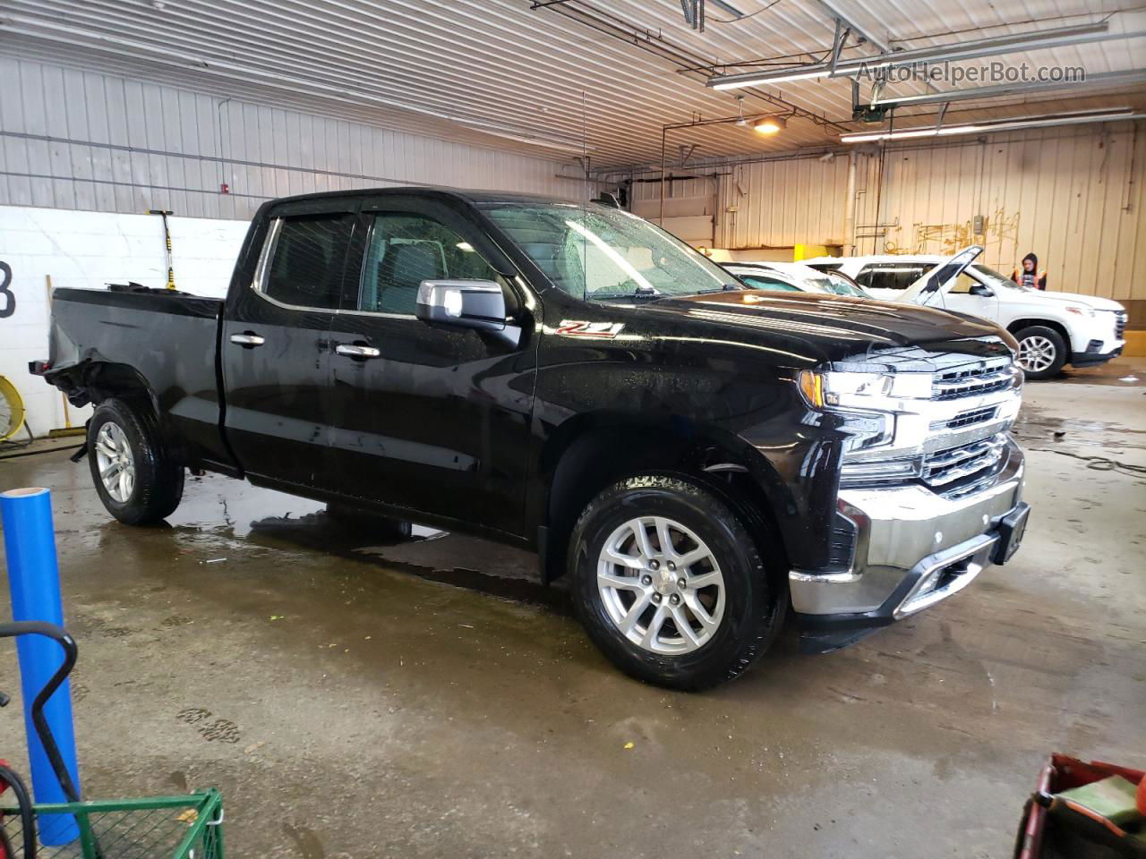 2019 Chevrolet Silverado K1500 Ltz Black vin: 1GCRYGEDXKZ258660