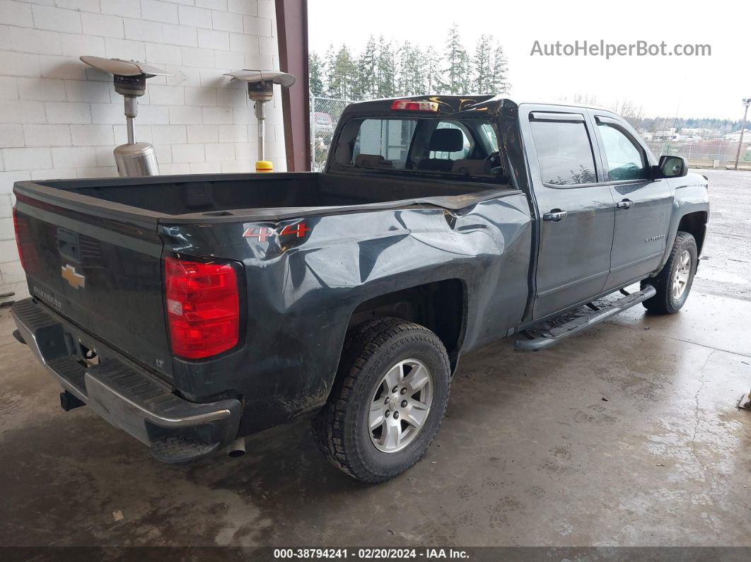 2018 Chevrolet Silverado 1500 1lt Dark Blue vin: 1GCUKREC5JF192128