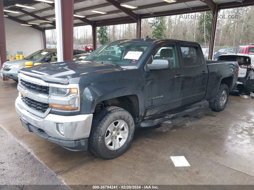 2018 Chevrolet Silverado 1500 1lt Dark Blue vin: 1GCUKREC5JF192128