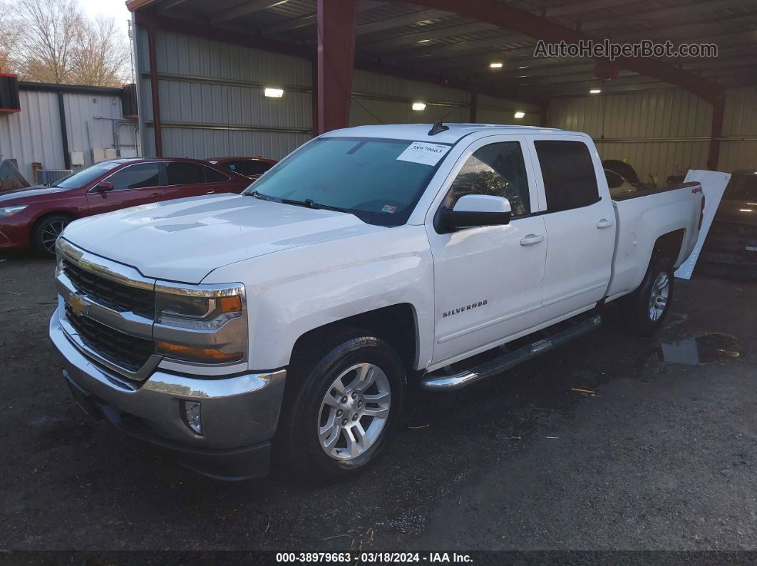 2018 Chevrolet Silverado 1500 1lt White vin: 1GCUKREC6JF194776