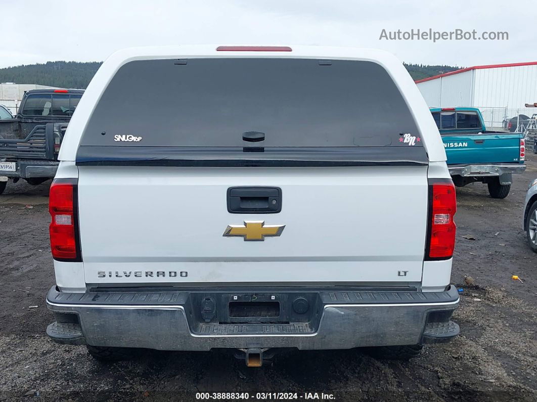 2018 Chevrolet Silverado 1500 1lt/2lt White vin: 1GCUKRECXJF219887