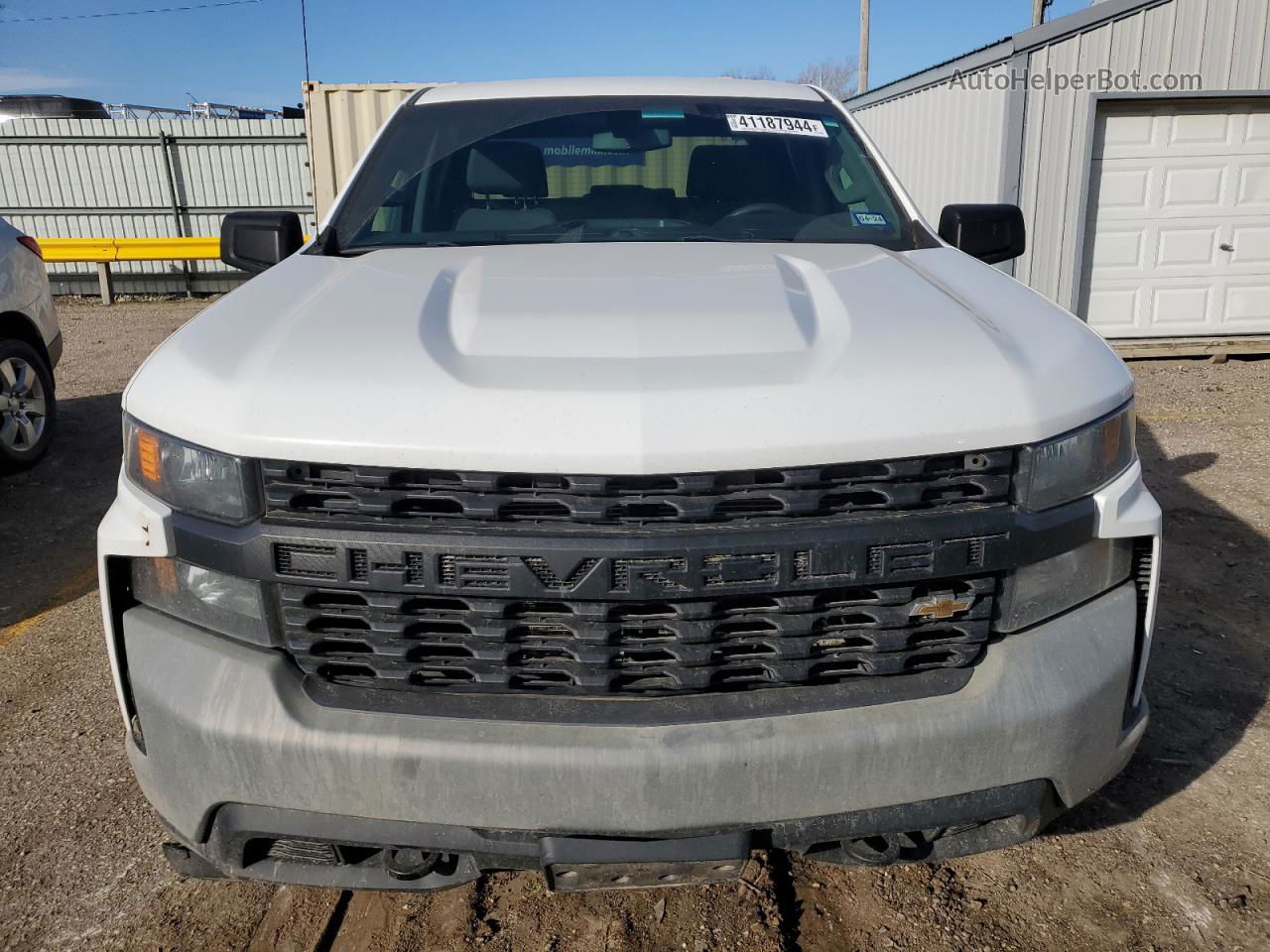 2019 Chevrolet Silverado K1500 Белый vin: 1GCUYAEF1KZ311867