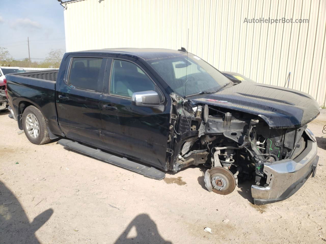 2019 Chevrolet Silverado K1500 Lt Black vin: 1GCUYDED1KZ139114