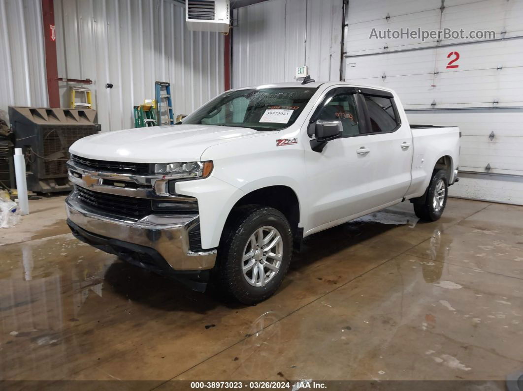 2019 Chevrolet Silverado 1500 Lt White vin: 1GCUYDED5KZ172987